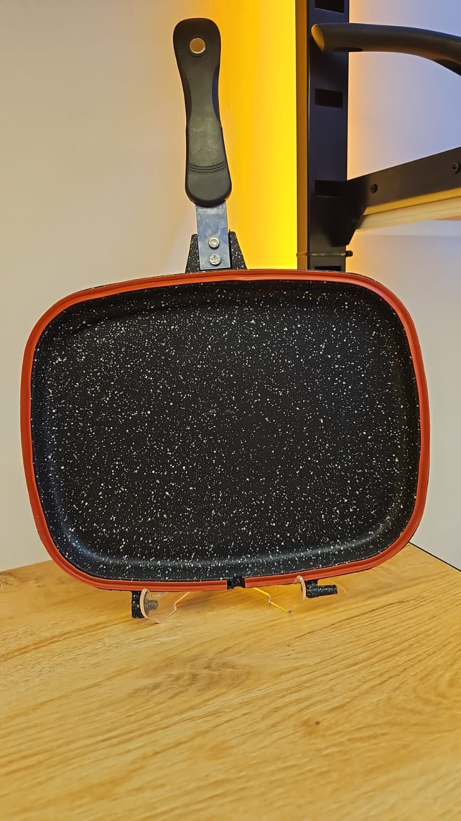 DOUBLE GRILL PANS