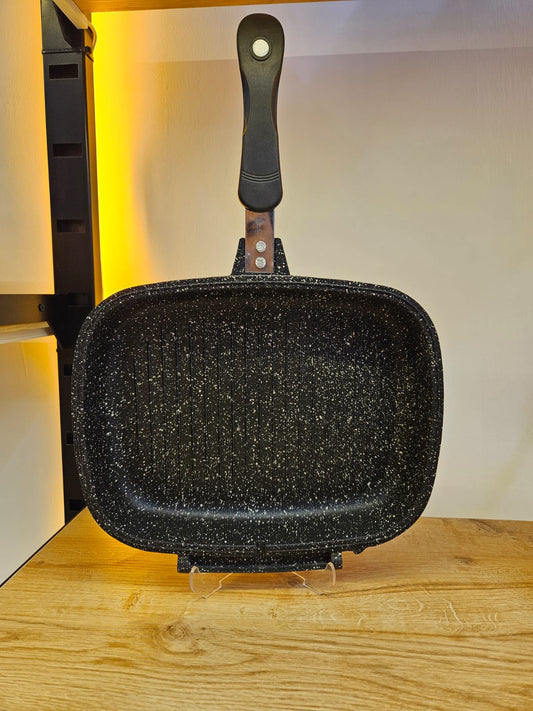 DOUBLE GRILL PANS