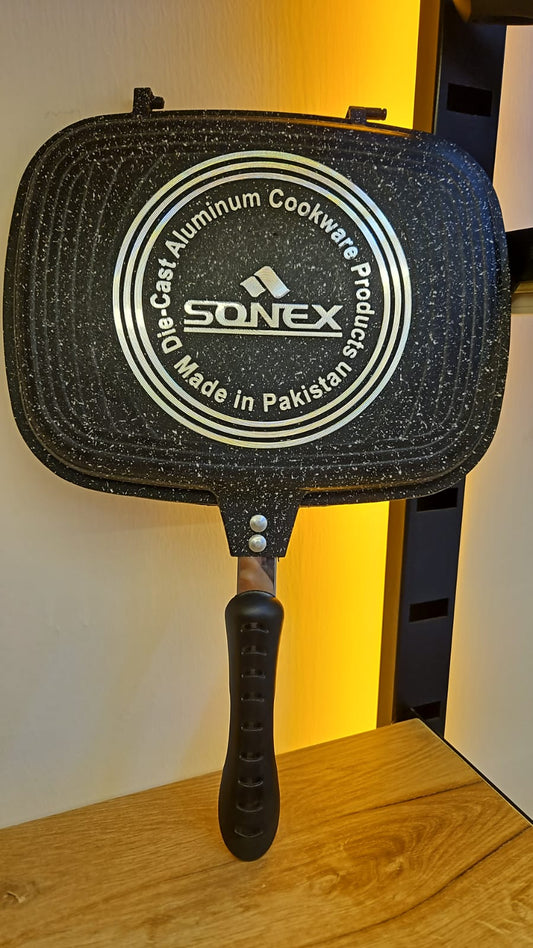 DOUBLE GRILL PANS